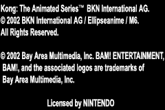 Screenshot from Kong - The Animated Series (Europe) (En,Fr,De,Es,It,Nl)