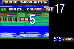 Screenshot from Kurohige no Golf Shiyouyo (Japan)