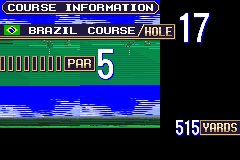 Screenshot from Kurohige no Golf Shiyouyo (Japan)