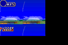 Screenshot from Kurohige no Golf Shiyouyo (Japan)