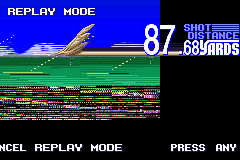 Screenshot from Kurohige no Golf Shiyouyo (Japan)
