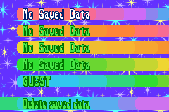 Screenshot from Kurukuru Kururin (Europe)
