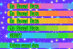 Screenshot from Kurukuru Kururin (Europe)