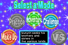 Screenshot from Kurukuru Kururin (Europe)