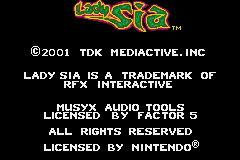 Screenshot from Lady Sia (Europe) (En,Fr,De,Es,It,Nl)