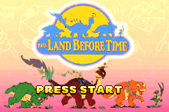 Screenshot from Land Before Time, The (Europe) (En,Fr,De,Es,It)