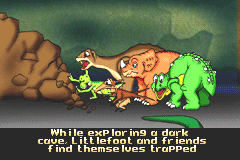 Screenshot from Land Before Time, The (Europe) (En,Fr,De,Es,It)