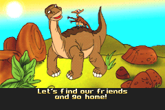 Screenshot from Land Before Time, The (Europe) (En,Fr,De,Es,It)
