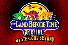 Screenshot from Land Before Time, The - Into the Mysterious Beyond (Europe) (En,Fr,De,Es,It,Nl,Pt,Da)