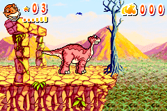 Screenshot from Land Before Time, The - Into the Mysterious Beyond (Europe) (En,Fr,De,Es,It,Nl,Pt,Da)