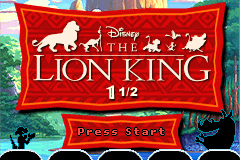 Screenshot from Lion King 1 1-2, The (USA)