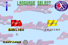 Screenshot from Little League Baseball 2002 (USA) (En,Es)