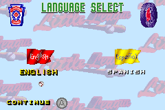 Screenshot from Little League Baseball 2002 (USA) (En,Es)