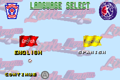 Screenshot from Little League Baseball 2002 (USA) (En,Es)