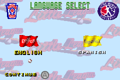 Screenshot from Little League Baseball 2002 (USA) (En,Es)