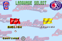 Screenshot from Little League Baseball 2002 (USA) (En,Es)