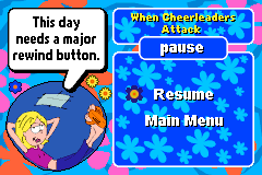 Screenshot from Lizzie McGuire (Europe) (En,Fr,De,Es)