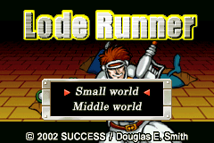 Screenshot from Lode Runner (Japan)