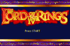 Screenshot from Lord of the Rings IV, The - The Fellowship of the Ring (USA) (Unl)