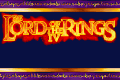 Screenshot from Lord of the Rings IV, The - The Fellowship of the Ring (USA) (Unl)