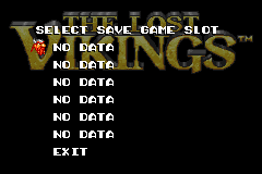 Screenshot from Lost Vikings, The (USA)