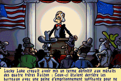 Screenshot from Lucky Luke - Wanted! (Europe) (En,Fr,De,Es,It,Nl)