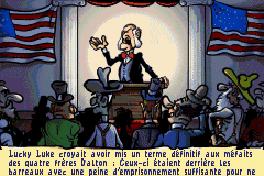 Screenshot from Lucky Luke - Wanted! (Europe) (En,Fr,De,Es,It,Nl)