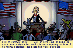 Screenshot from Lucky Luke - Wanted! (Europe) (En,Fr,De,Es,It,Nl)