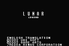 Screenshot from Lunar Legend (USA)