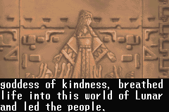 Screenshot from Lunar Legend (USA)