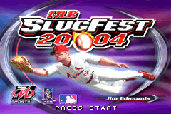 Screenshot from MLB SlugFest 2004 (USA)