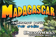 Screenshot from Madagascar (Europe) (Fr,De,Pt)