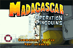 Screenshot from Madagascar - Operation Penguin (Europe) (Fr,De)