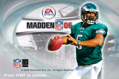 Screenshot from Madden NFL 06 (USA)
