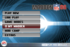 Screenshot from Madden NFL 06 (USA)