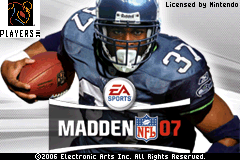 Screenshot from Madden NFL 07 (USA)