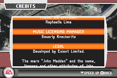 Screenshot from Madden NFL 07 (USA)