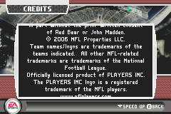 Screenshot from Madden NFL 07 (USA)