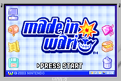 Screenshot from Made in Wario (Japan) (Demo) (Kiosk, GameCube)
