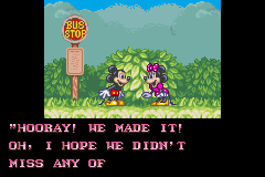 Screenshot from Magical Quest 2 Starring Mickey & Minnie (USA) (En,Fr,De)