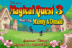 Screenshot from Magical Quest 3 Starring Mickey & Donald (Europe) (En,Fr,De)