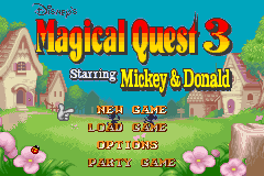 Screenshot from Magical Quest 3 Starring Mickey & Donald (Europe) (En,Fr,De)