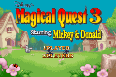 Screenshot from Magical Quest 3 Starring Mickey & Donald (Europe) (En,Fr,De)