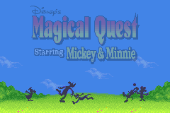 Screenshot from Magical Quest Starring Mickey & Minnie (Europe) (En,Fr,De,Es,It)