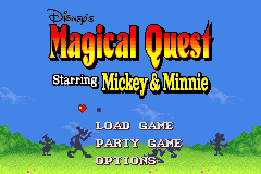 Screenshot from Magical Quest Starring Mickey & Minnie (Europe) (En,Fr,De,Es,It)