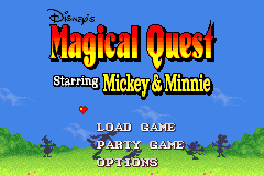 Screenshot from Magical Quest Starring Mickey & Minnie (Europe) (En,Fr,De,Es,It)