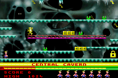 Screenshot from Manic Miner (Europe) (En,Fr,De,Es,It)