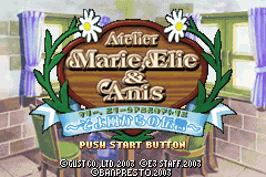 Screenshot from Marie, Elie & Anis no Atelier - Soyokaze kara no Dengon (Japan)