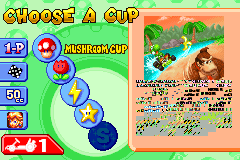 Screenshot from Mario Kart - Super Circuit (Europe) (Virtual Console)