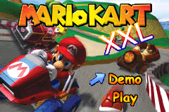 Screenshot from Mario Kart XXL (Europe) (Demo)